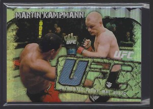 2010 Topps UFC Main Event Fight Mat Relics Martin Kampmann Mat #FMRMK (107800)
