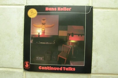Hans Koller-Continued Talks 1982 German Sandra SMP 2115 EX/M-  with Fritz Pauer! - Image 1 of 4