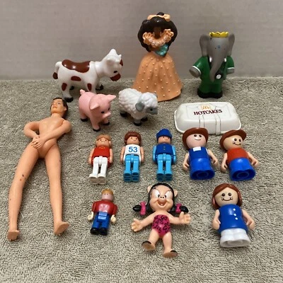 Vintage Toy Lot 1980’s-90s Retro Fisher Price Tomy Tyco Babar Breyer Junk Drawer - Image 1 of 4