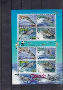 Grenada WWF dolphins mnh sheet 2007 - Picture 1 of 1