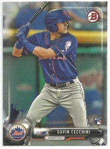 Gavin Cecchini Kansas City Royals 2017 Bowman Baseball Rookie Karte - Bild 1 von 2