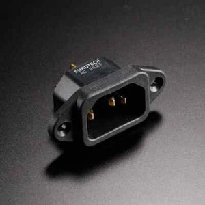 Conector de entrada de CA Furutech genuino (G) chapado en oro enchufe IEC * 1 pieza - Imagen 1 de 2
