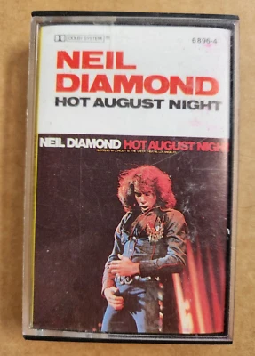 Neil Diamond Hot August Night - cassette  -  excellent - Image 1 of 2