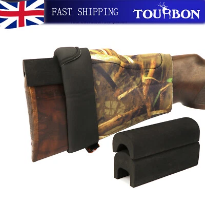 TOURBON Shotgun Comb Riser Cheek Piece Rifle Buttstock Protector w/Foam Insert - Image 1 of 4
