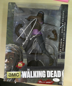 Danai Gurira Autograph Signed Michonne Walking Dead 10" Action Figure JSA BNC