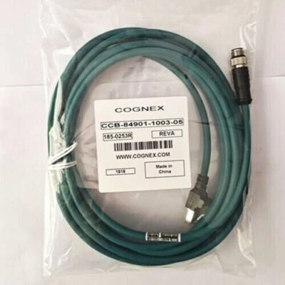 NEW FOR Cognex CCB-84901-1003-05 Ethernet Cable 5 meter #AZ - Image 1 of 2