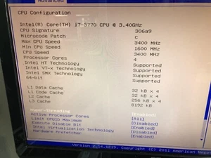 Motherboard SYM76996VGGA Intel Core i7-3770 3.40GHz - Picture 1 of 4