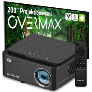 Proiettore Home cinema OVERMAX Multipic 5.1 FullHD 1080p Android 9.0 - Foto 1 di 12