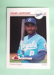 1991 Line Drive AAA #338 Frank Laureano - Omaha Royals - Picture 1 of 2
