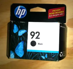 SEALED HP 92 Ink Cartridge - Black (EXP 2012) - Picture 1 of 2