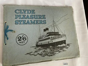 Clyde Pleasure Steamers Paperback Book - Picture 1 of 4