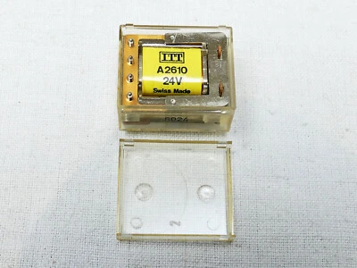 10x ITT Relay A 2610 Revox B77 24V Contacts 4 x UM - Image 1 of 4