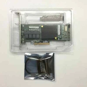 Adaptec ASR-71605 16 Ports 2274400-R Raid Card AFM-700 1GB Cache with Battery - Picture 1 of 2