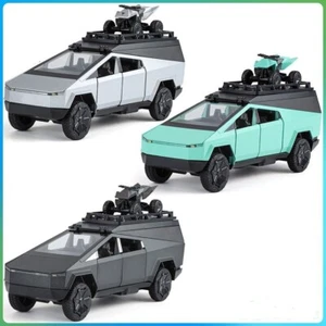 1:32 Tesla Cybertruck Model Car Scale Diecast Toy Truck Pickup Vehicle Kid Gifts - Picture 1 of 12