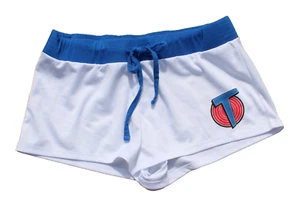 Vintage Looney Tunes Tune Squad Space Jam Undergirl Shorts Größe Medium neu ohne Etikett - Bild 1 von 3