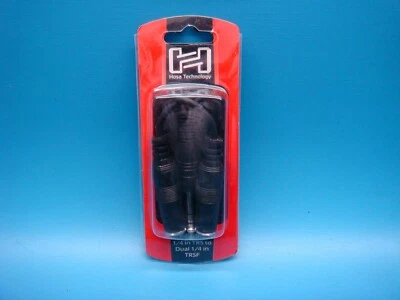 (1) HOSA YPP-118 1/4" TRS (M) TO DUAL 1/4" TRS (F) Y CABLE ROHS - Image 1 of 3