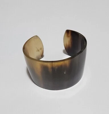 Bracelete Buffalo Horn Cuff - 6,75 pol. Novo - Imagem 1 de 3