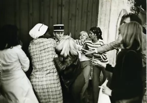France Chanonat Prostitutes protest at Giscard d'Estaing House Old Photo 1975 #2 - Picture 1 of 3