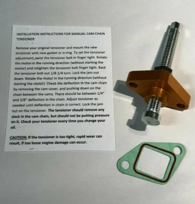 Ajustador manual tensor de cadena de levas Husqvarna 2005-2010 SM510R SMR510 NARANJA Foto 1 de 4