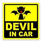 Baby On Board Devil Kids Sticker Decal Girl Boy Child Funny Novelty Car Van