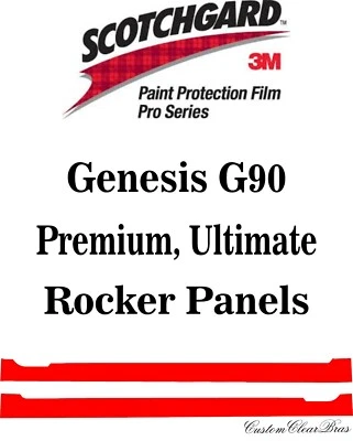Película de protección de pintura 3M Scotchgard serie Pro transparente 2020 2021 2020 Genesis G90  Foto 1 de 3