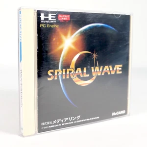 SPIRAL WAVE Nec PC Engine Hu-Card Reg Jap Japan - Imagen 1 de 7