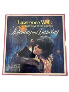 1968 Lawrence Welk Listening And Dancing 6 LPS Box Record Set - Like New - Picture 1 of 3