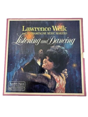 1968 Lawrence Welk Listening And Dancing 6 LPS Box Record Set - Like New - Image 1 of 3