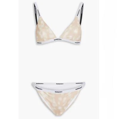 Nuevo Burberry Mujer Traje de Baño Bikini Talla M Beige Sin Caja Playa Verano Foto 1 de 4