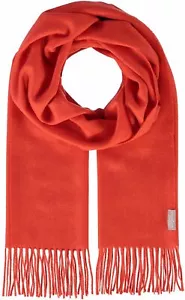 FRAAS Pure Cashmere Scarf with Fringes Schal Accessoire Orange Orange Neu - Bild 1 von 2