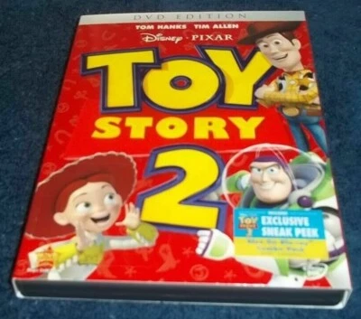 TOY STORY 2  (DVD, 2010, SPECIAL EDITION) WITH SLIPCOVER DISNEY AUTHENTIC USA - Image 1 of 3