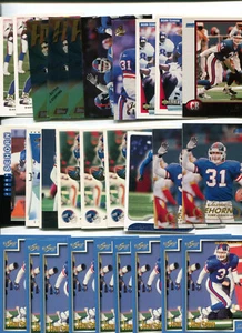 Jason Sehorn 63 card lot USC Trojans / New York Giants - Picture 1 of 2