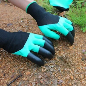 Garden Genie Gloves for Gardening With Fingertips Claws for Digging - Picture 1 of 4