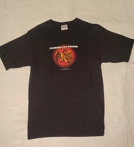 T-SHIRT - FUNERAL FOR A FRIEND - ADLER/SCHLANGE - "S,L,XL -1/SD - SCHWARZ - SELTEN - NEU - Bild 1 von 2