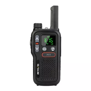 Retevis RB18 Walkie Talkies, Portable Small Two Way Radio Rechargeable, 22CH - Foto 1 di 2