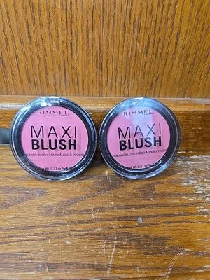 (2) Rimmel Maxi Blush Powder Blush New In Packaging 0.31 oz 003 - Wild Card - Image 1 of 2