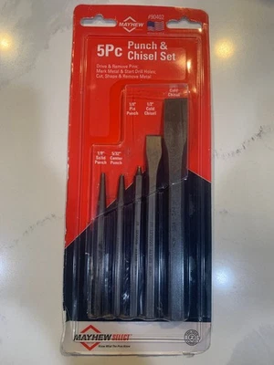 Juego de cinceles perforadores Mayhew 90402 5 piezas Foto 1 de 2