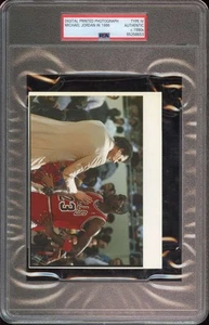 1986 Michael Jordan/Doug Collins PSA Type IV Photo NBA HOF Bulls - Picture 1 of 2