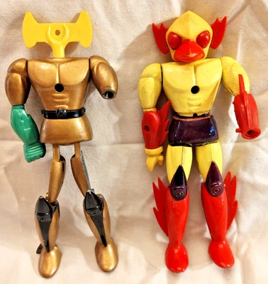 Figura de colección 1978 Galactic Star Mite Warrior Thor y Marte LOTE DE PIEZAS Empire Toy Foto 1 de 4