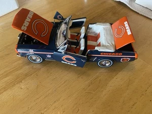 1999 Dandury Mint Chicago Bears 66 Mustang Convertible Die Cast Neu in Box SCHÖN - Bild 1 von 8