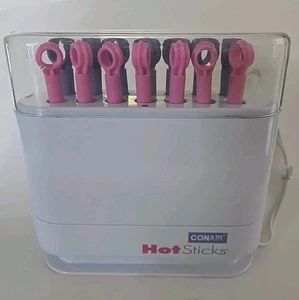 Conair Hot Sticks 14 Flexible Rollers Traveler Curlers No Clips Needed HS18R - Picture 1 of 7