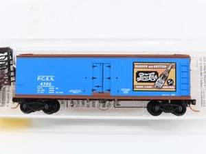 N Scale Micro-Trains MTL 47340 PCEX Pepsi-Cola 40' Wood Reefer #4702 - Picture 1 of 7