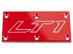 Throttle Body Cover Plate For LT1 93-97 Corvette Camaro SS Z28 Aluminum Red - Picture 1 of 1