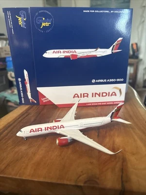 Литая модель GeminiJets Air India A350-900 VT-JRH масштаб 1:400 - Изображение 1 из 4