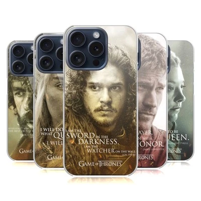 OFFICIAL HBO GAME OF THRONES CHARACTER PORTRAITS CASE FOR APPLE iPHONE PHONES - Image 1 of 4