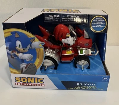 Nuevo Sonic The Hedgehog Knuckles Pull Back Racer de NKOK 2025 Foto 1 de 3