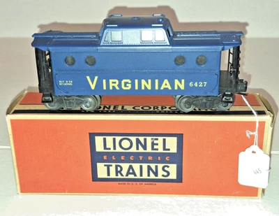 Rare Lionel 6427-60 Virginian Caboose 1958 w/box. Pristine Condition!! - Image 1 of 4