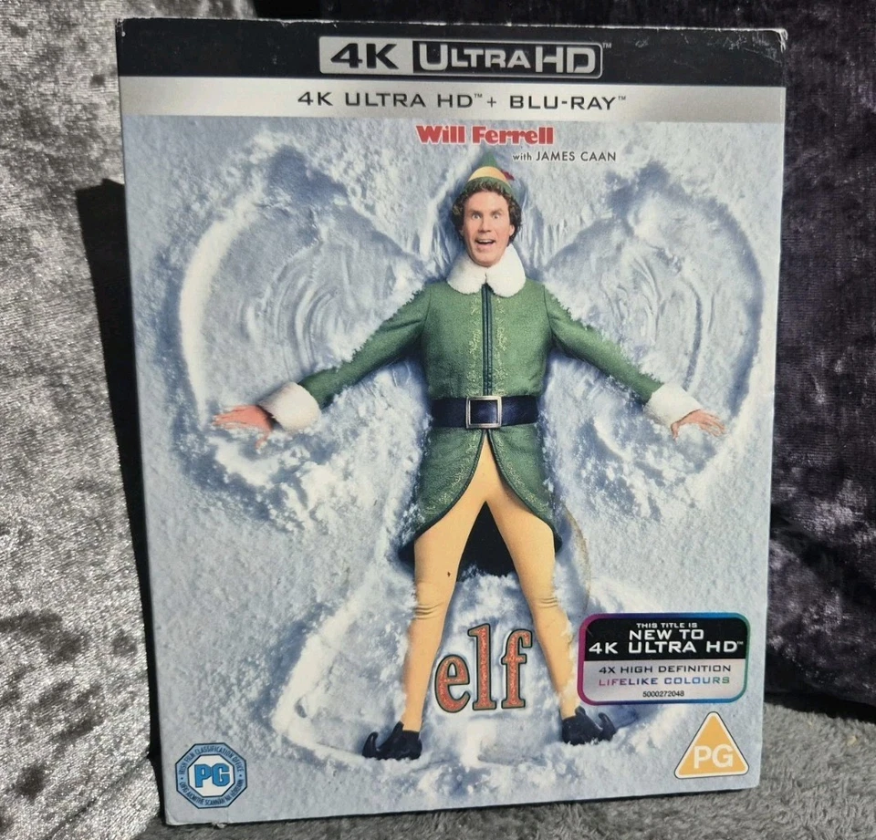 Elf 4K UHD Blu Ray New & Sealed  - Image 1 of 1