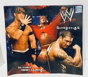 2007 Wrestling Calendar 16 months John Cena Hulk Hogan and more legends Collect - Picture 1 of 10