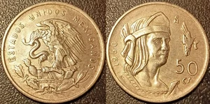 Mexico - Republic - 50 Centavos 1950 Ttb Km# 449 - Picture 1 of 1